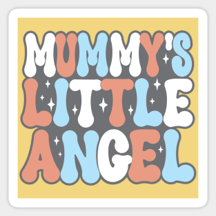 Mummy's Little Angel Sticker